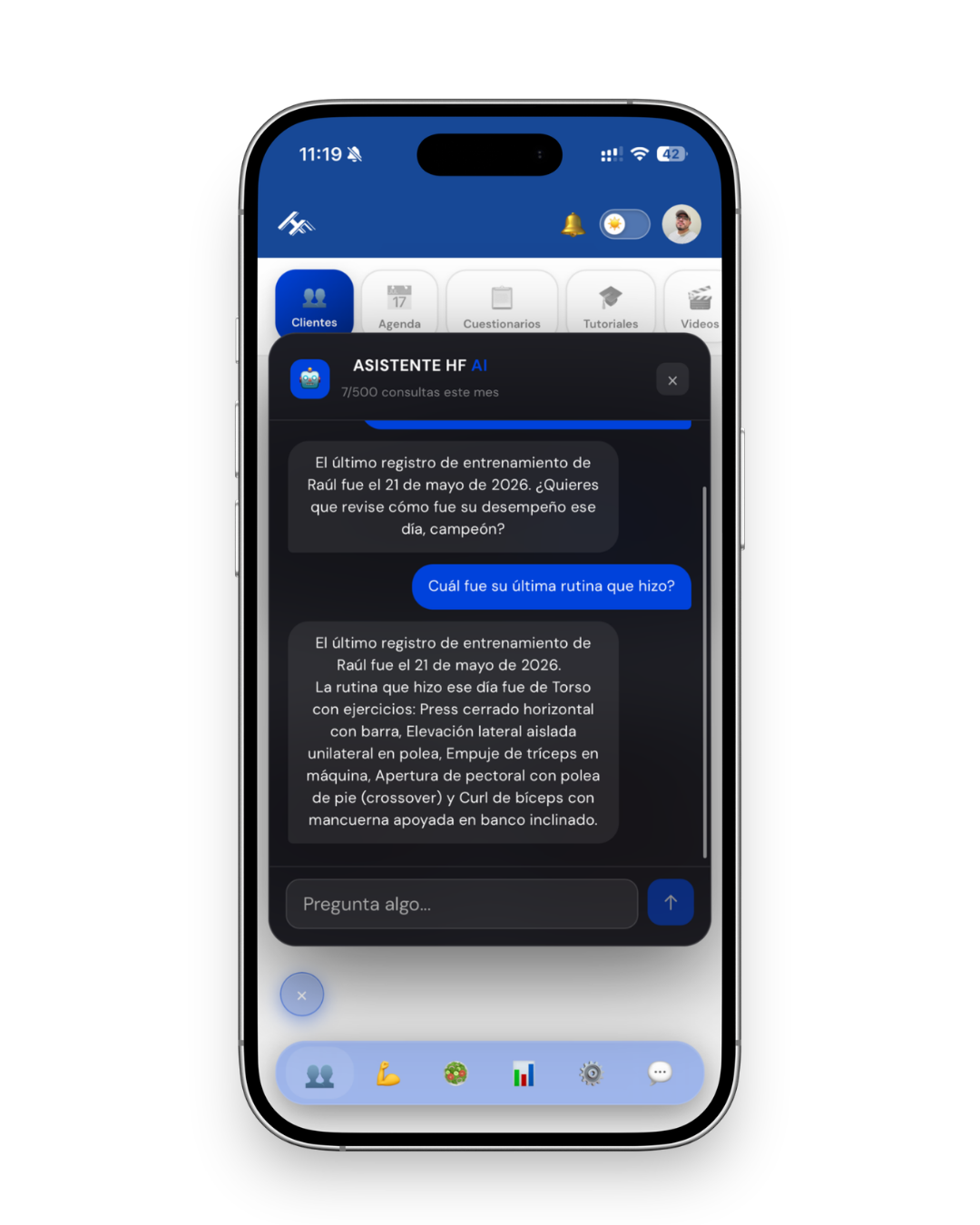 HF AI iPhone