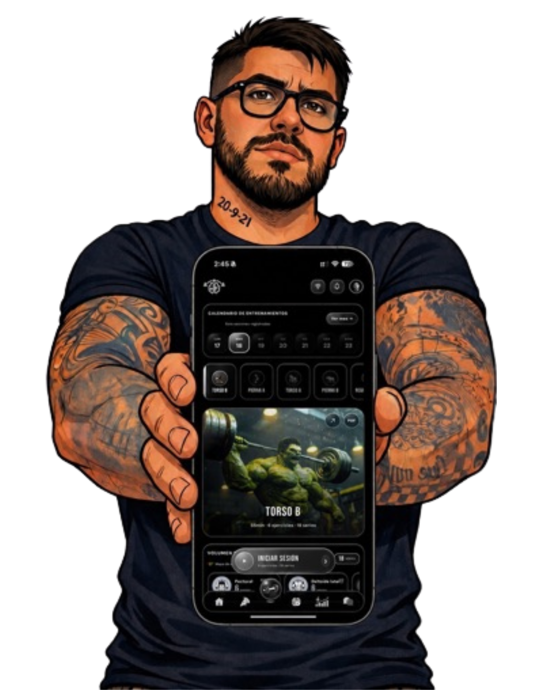 Sistema HERMARFIT en app